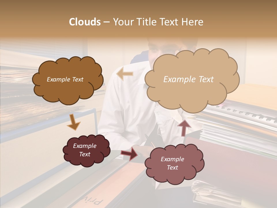 Caregiver Finger Sharing PowerPoint Template