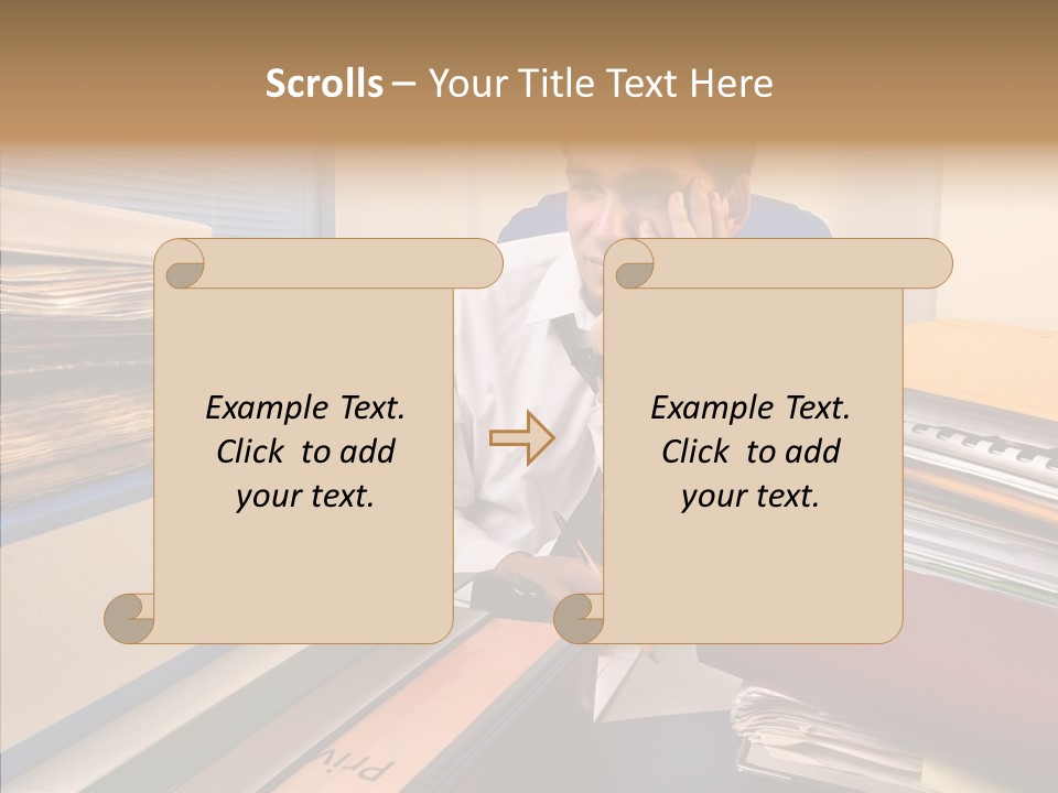 Caregiver Finger Sharing PowerPoint Template