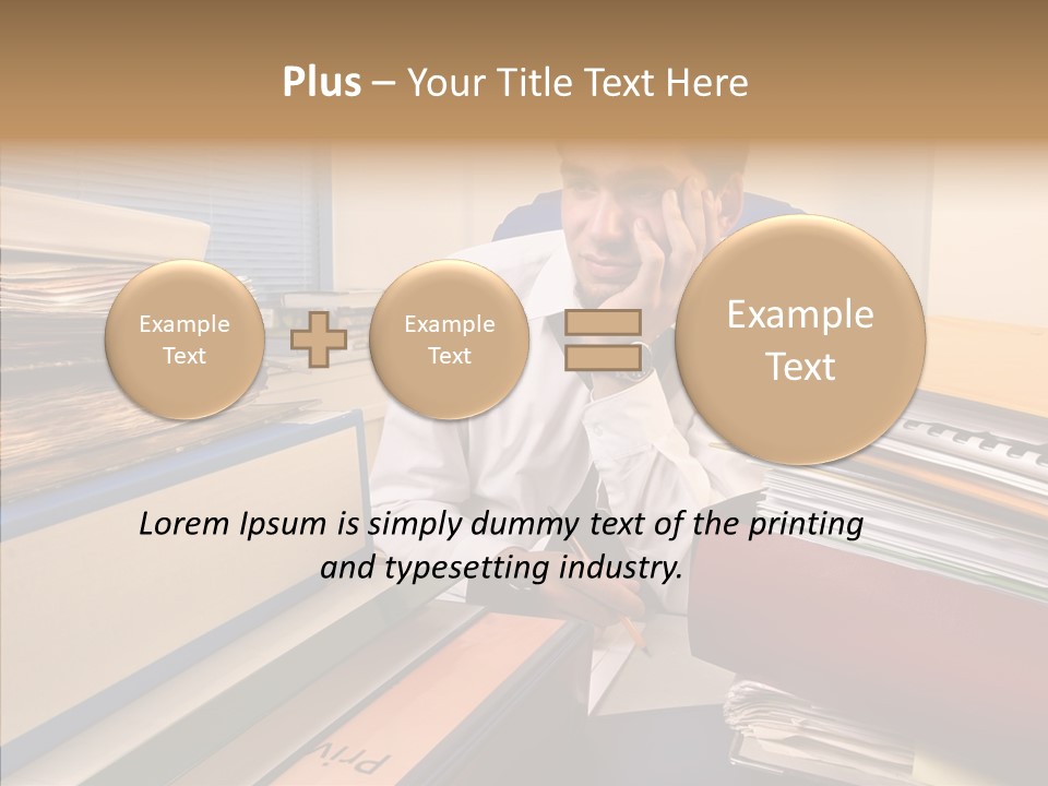 Caregiver Finger Sharing PowerPoint Template