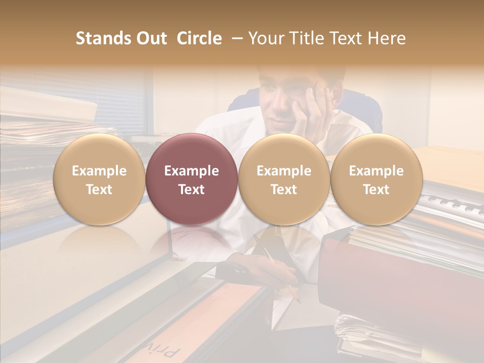 Caregiver Finger Sharing PowerPoint Template