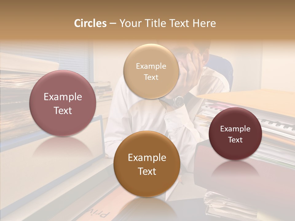 Caregiver Finger Sharing PowerPoint Template