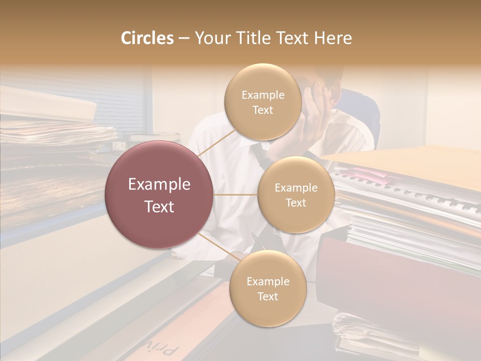 Caregiver Finger Sharing PowerPoint Template