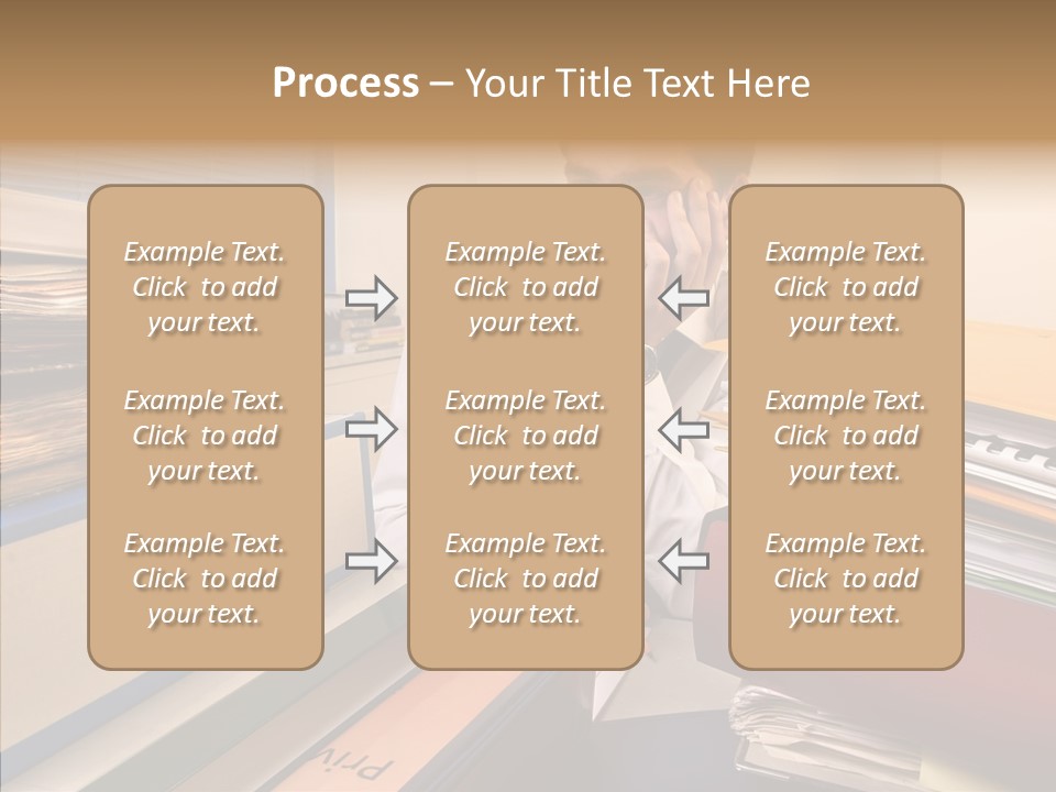 Caregiver Finger Sharing PowerPoint Template