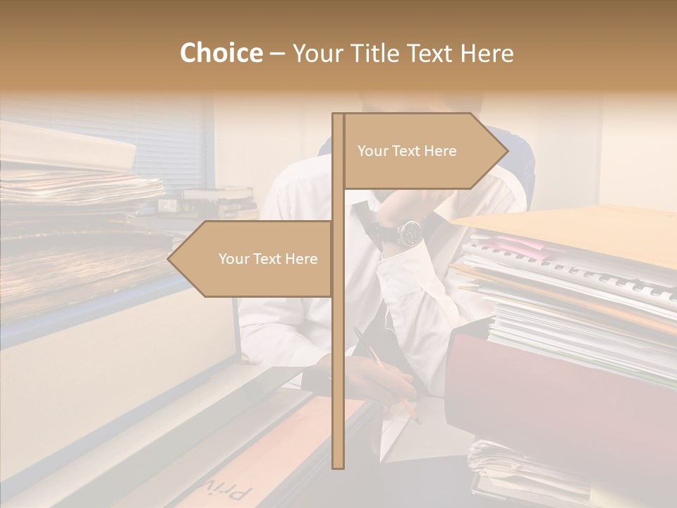 Caregiver Finger Sharing PowerPoint Template