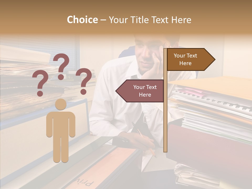 Caregiver Finger Sharing PowerPoint Template