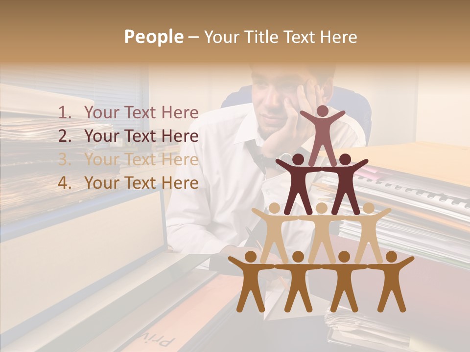 Caregiver Finger Sharing PowerPoint Template