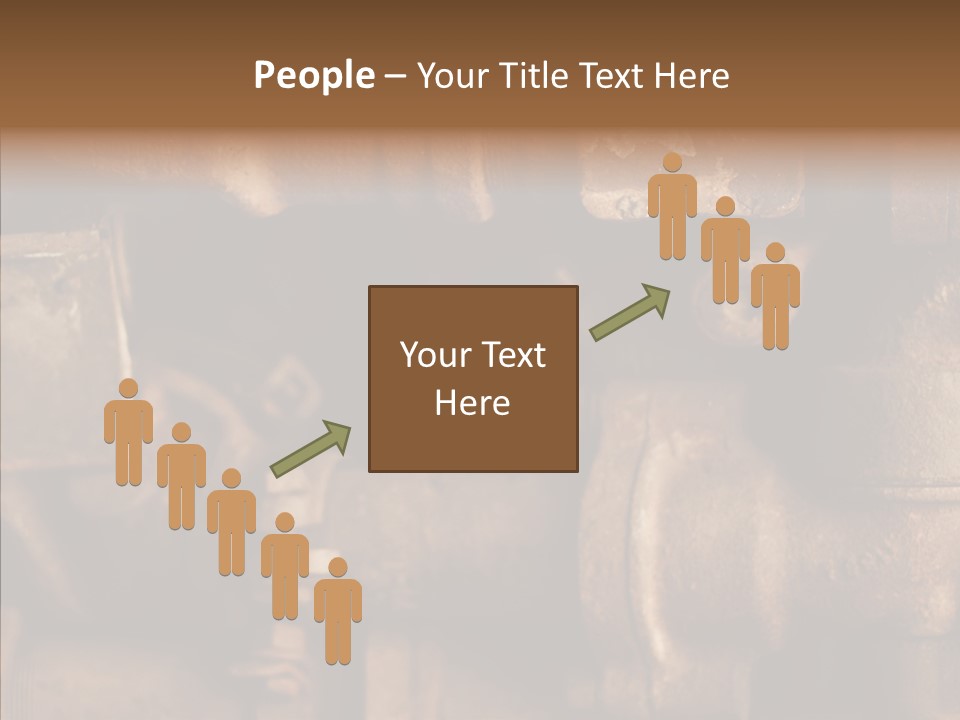 Helping Hand Hold Close Up PowerPoint Template