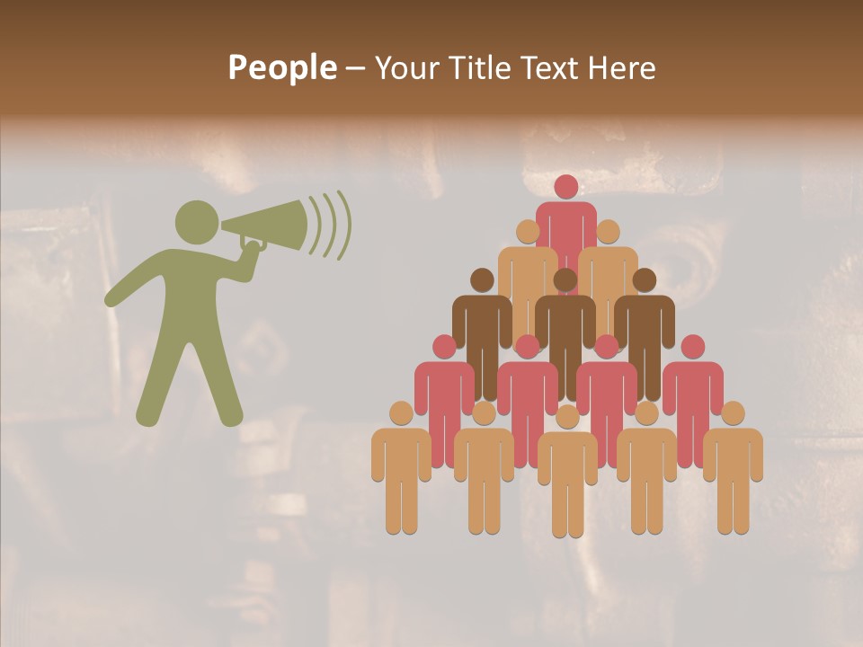 Helping Hand Hold Close Up PowerPoint Template