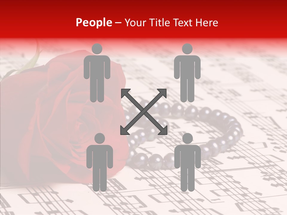 Senior  Senior Holding Hands PowerPoint Template