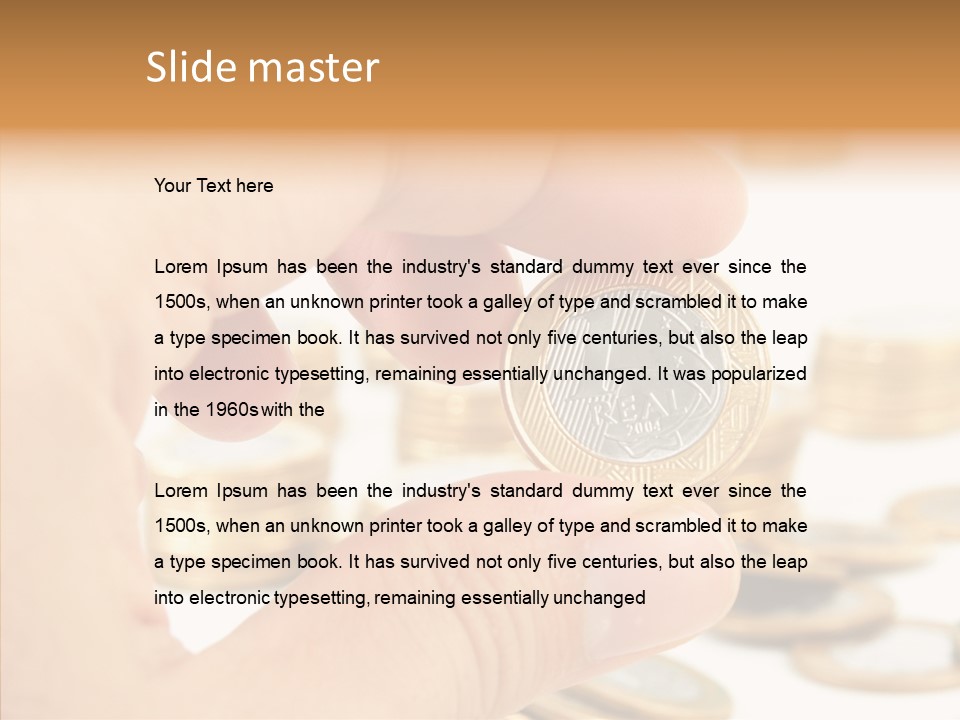 Touching Sharing Elder PowerPoint Template