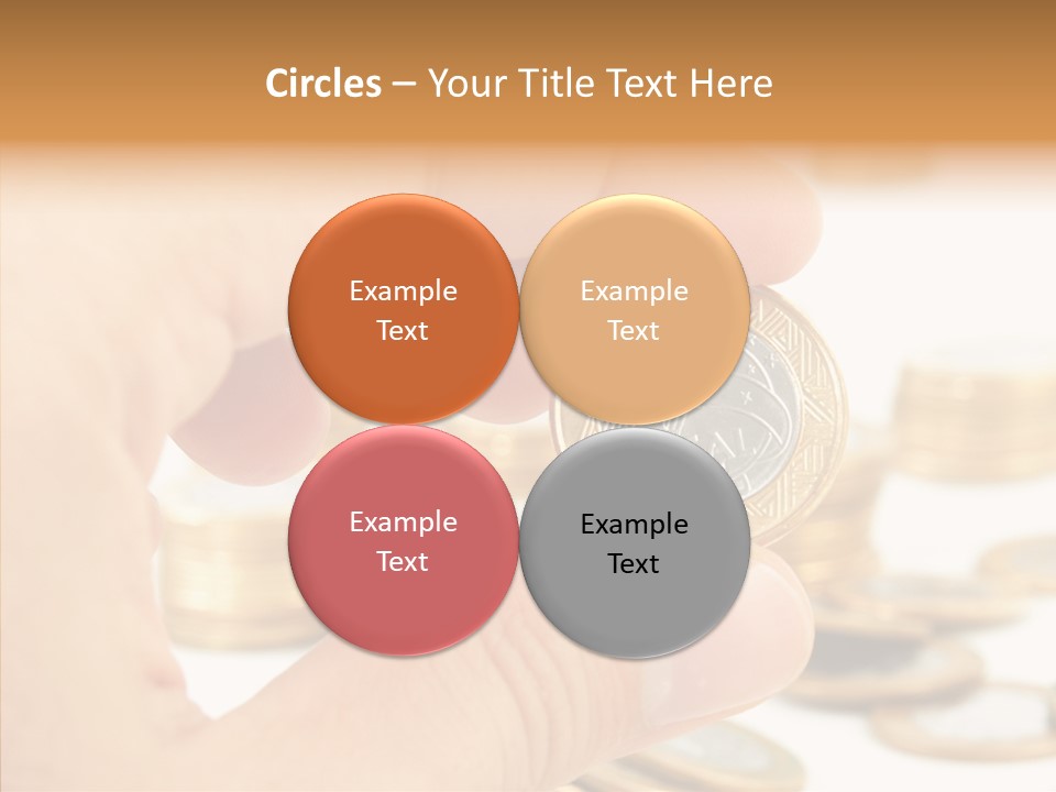 Touching Sharing Elder PowerPoint Template