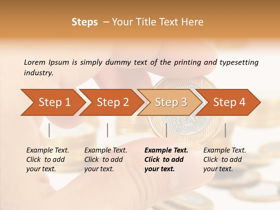 Touching Sharing Elder PowerPoint Template