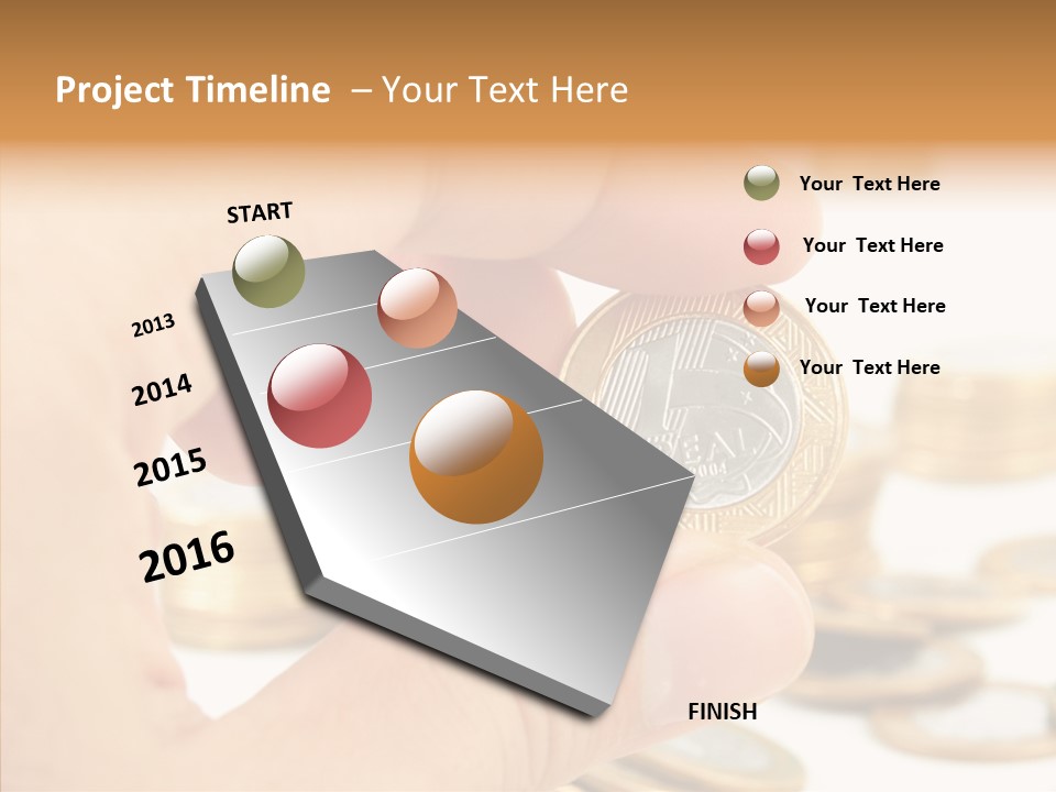 Touching Sharing Elder PowerPoint Template