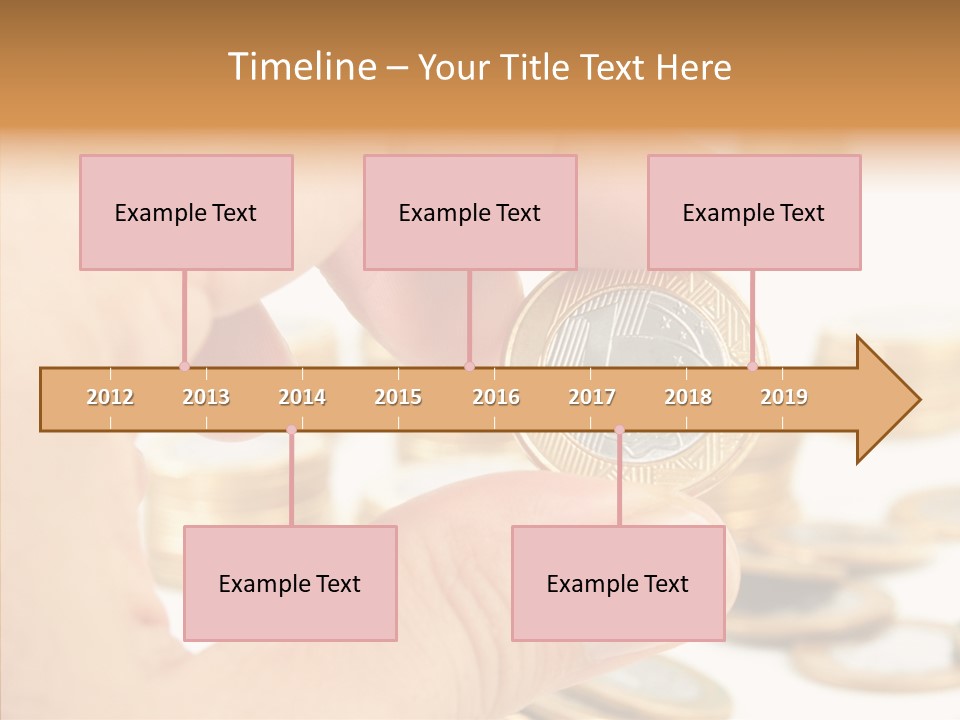 Touching Sharing Elder PowerPoint Template