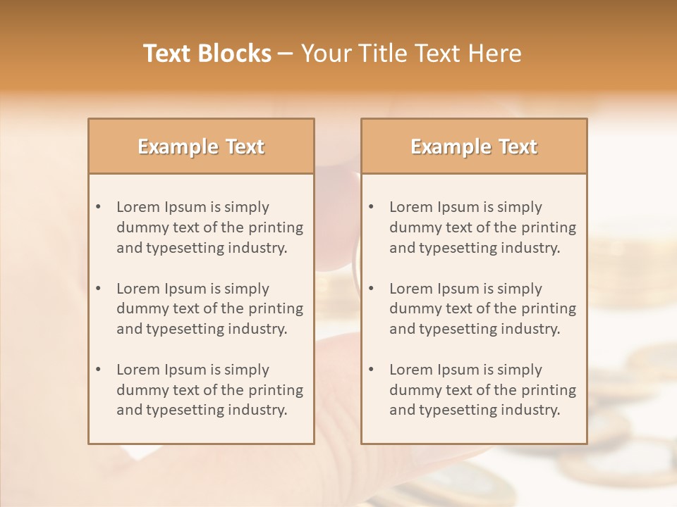 Touching Sharing Elder PowerPoint Template