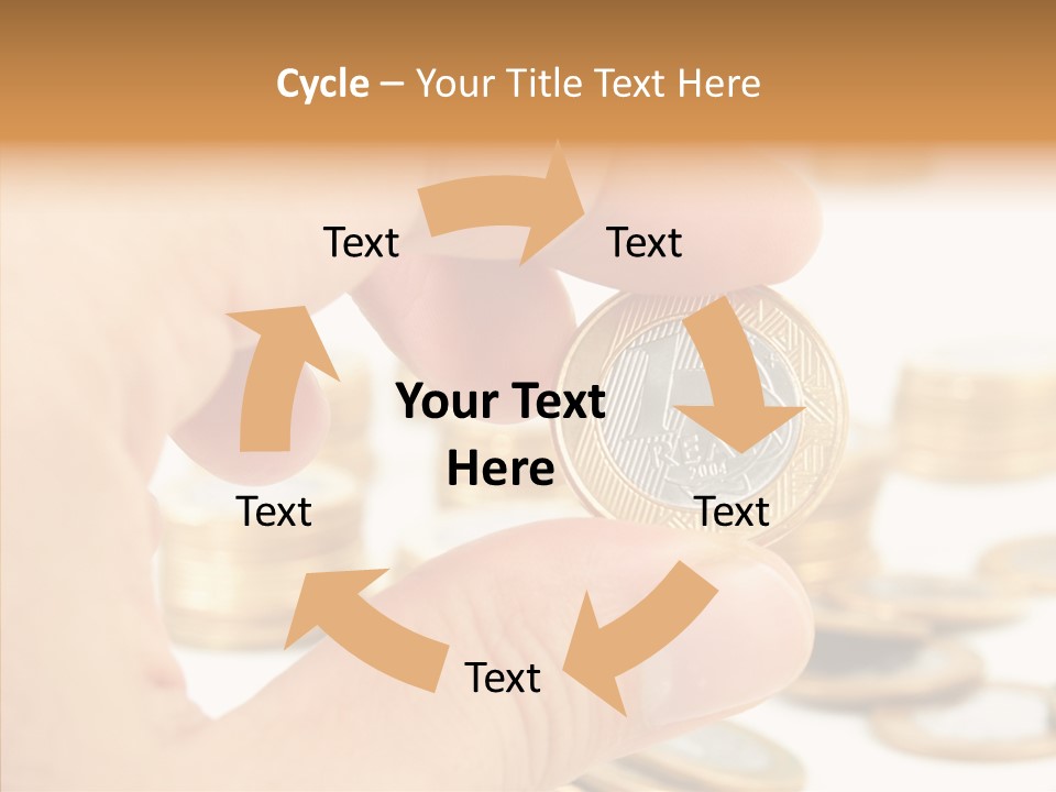Touching Sharing Elder PowerPoint Template