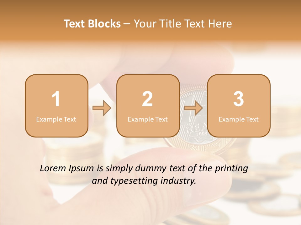 Touching Sharing Elder PowerPoint Template