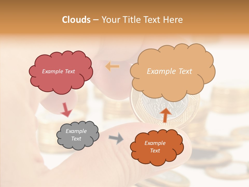 Touching Sharing Elder PowerPoint Template