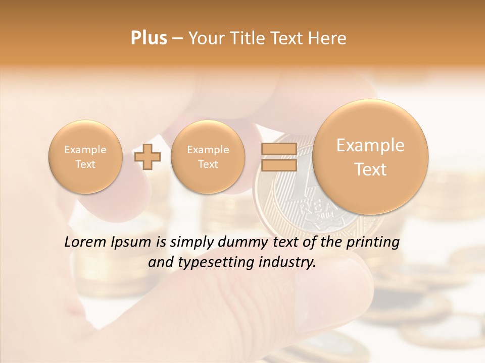 Touching Sharing Elder PowerPoint Template