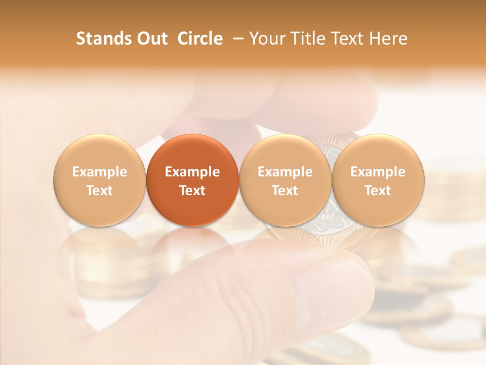 Touching Sharing Elder PowerPoint Template