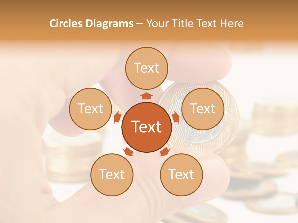 Touching Sharing Elder PowerPoint Template