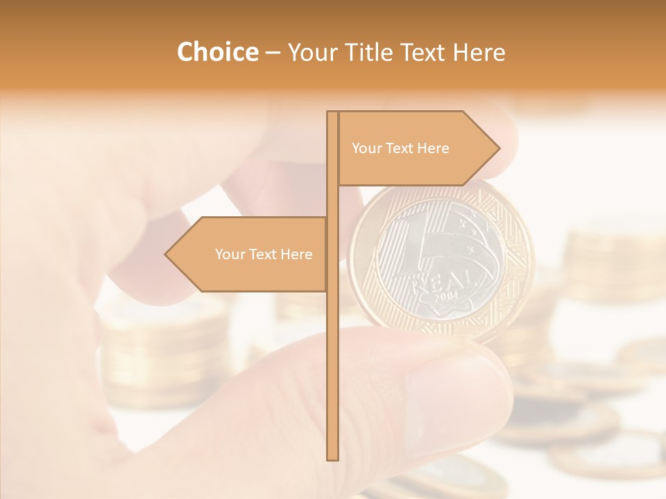 Touching Sharing Elder PowerPoint Template