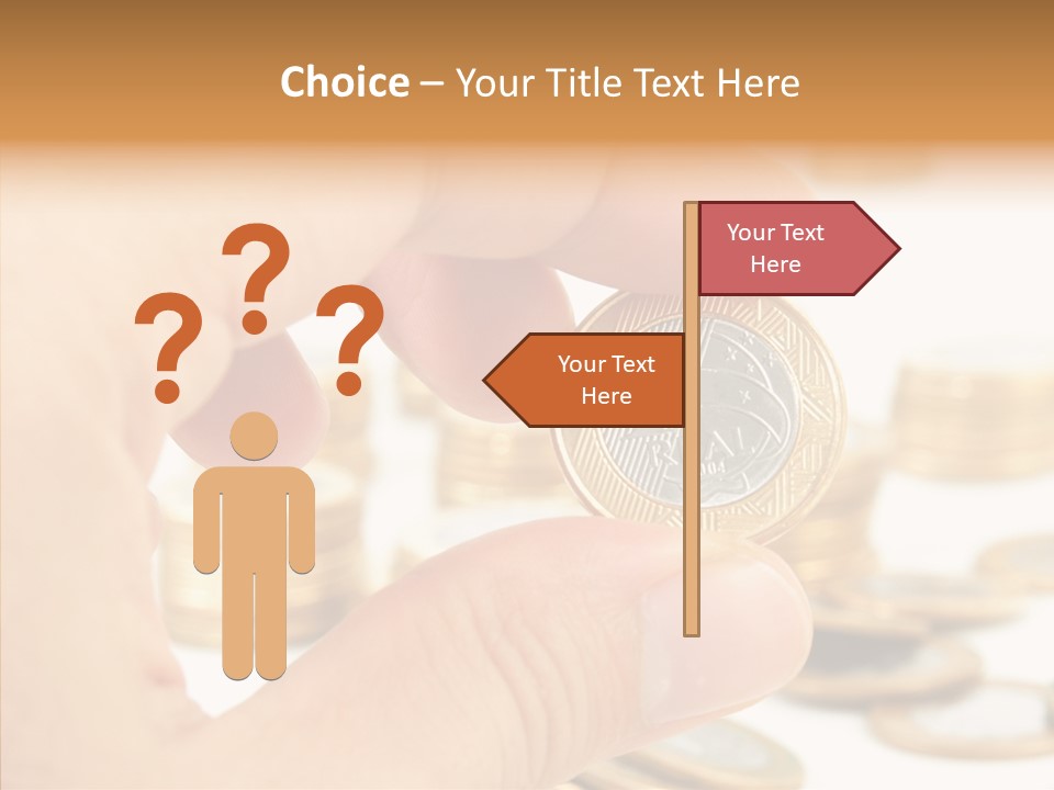 Touching Sharing Elder PowerPoint Template