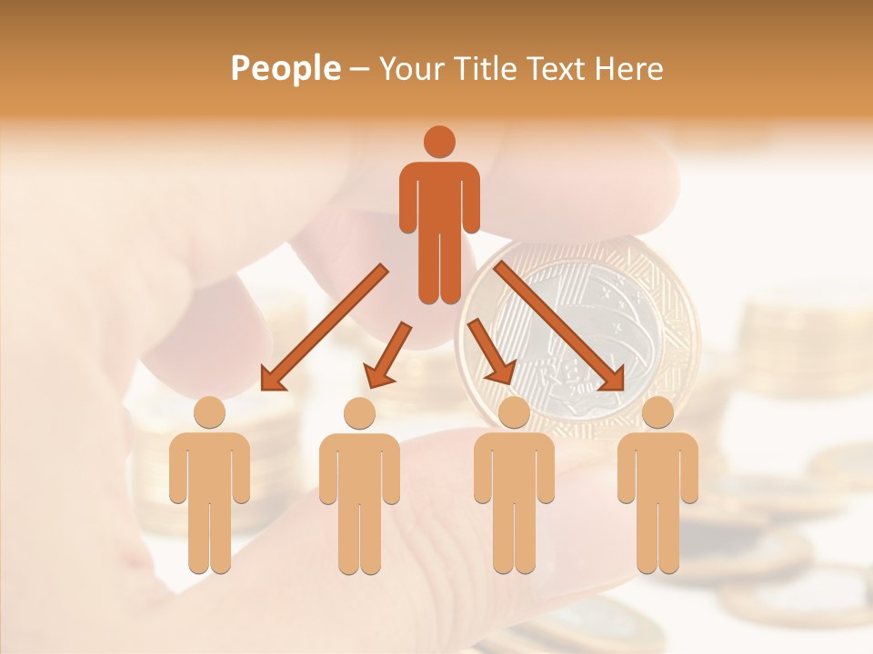 Touching Sharing Elder PowerPoint Template