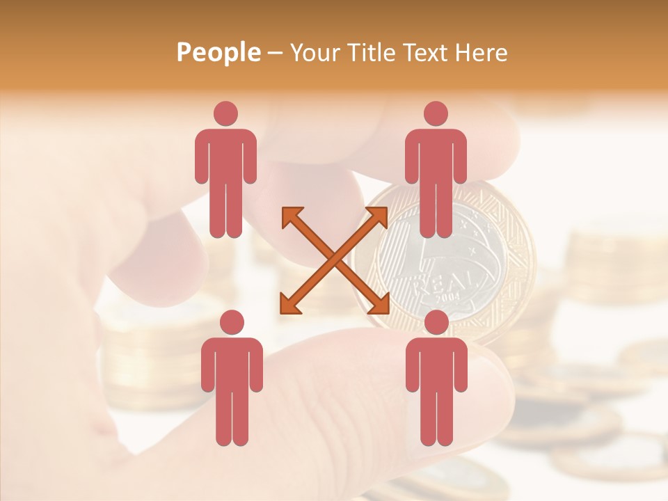 Touching Sharing Elder PowerPoint Template