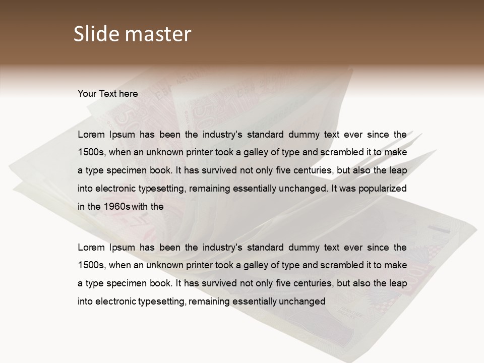 Human Hold Two PowerPoint Template