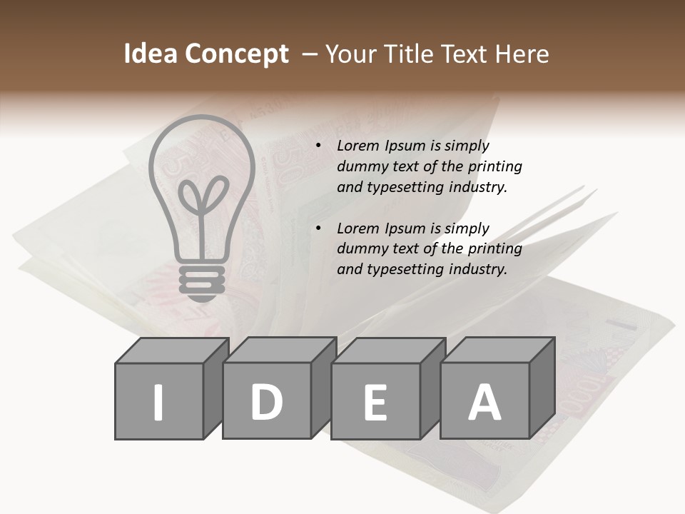 Human Hold Two PowerPoint Template