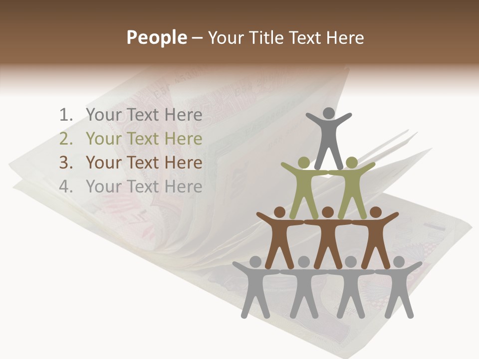 Human Hold Two PowerPoint Template