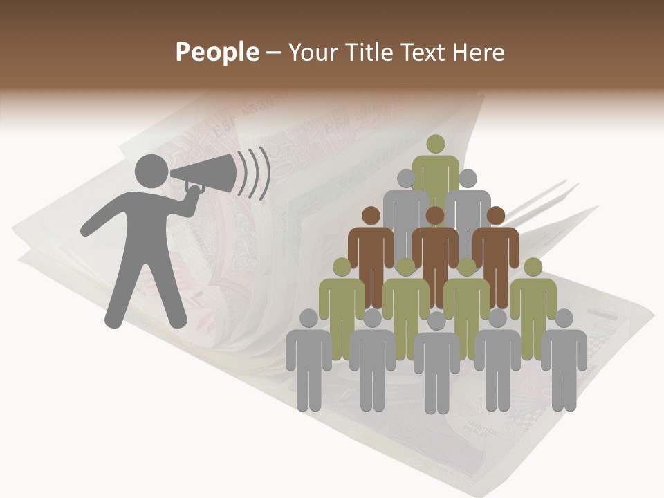 Human Hold Two PowerPoint Template