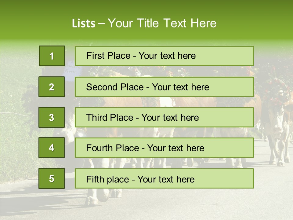 Caregiver Closeup White Background PowerPoint Template