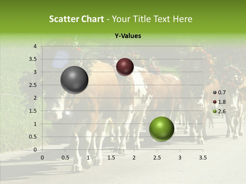 Caregiver Closeup White Background PowerPoint Template