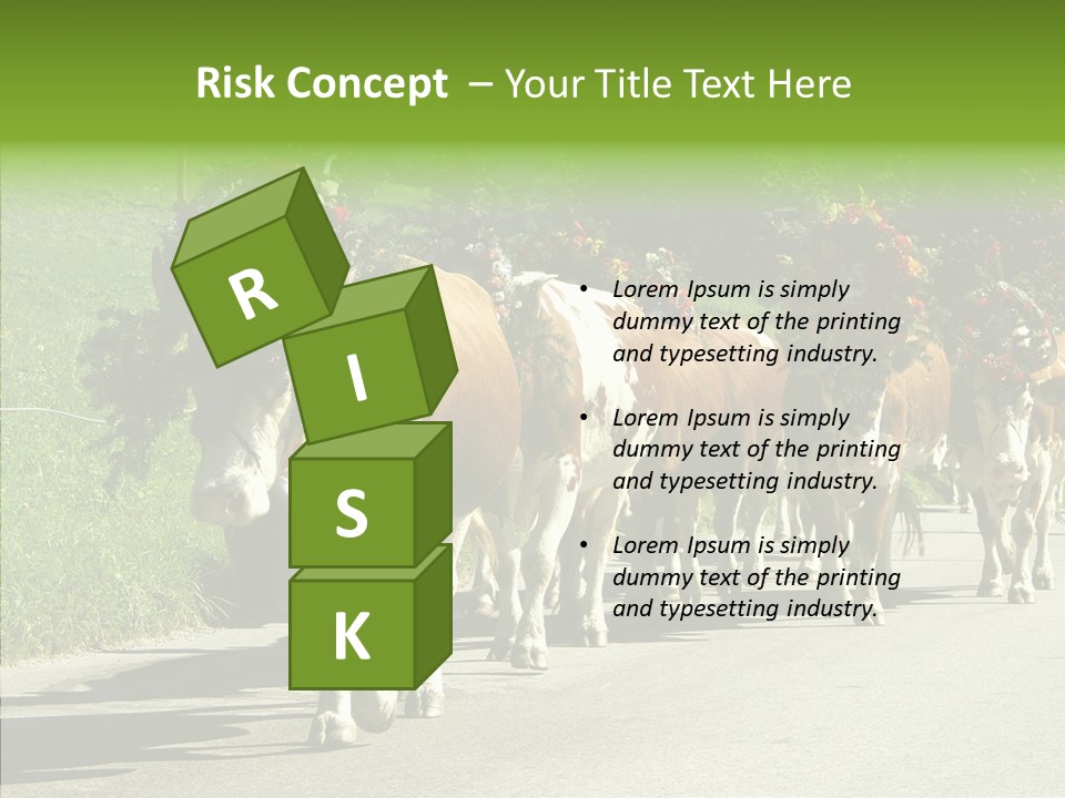 Caregiver Closeup White Background PowerPoint Template