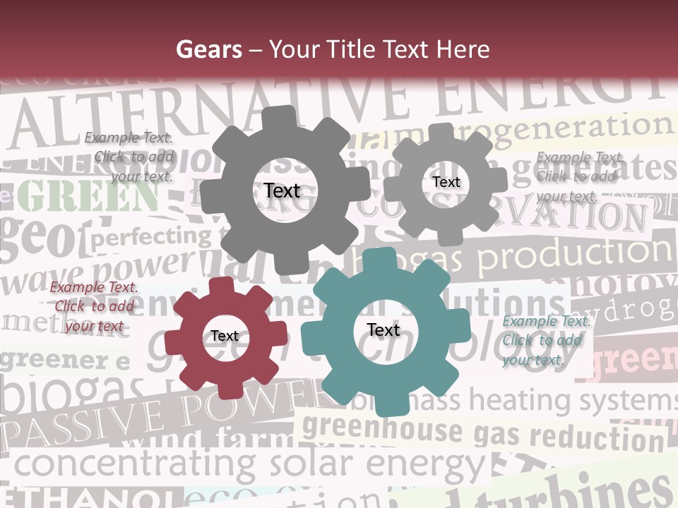 Closeup Old Help PowerPoint Template