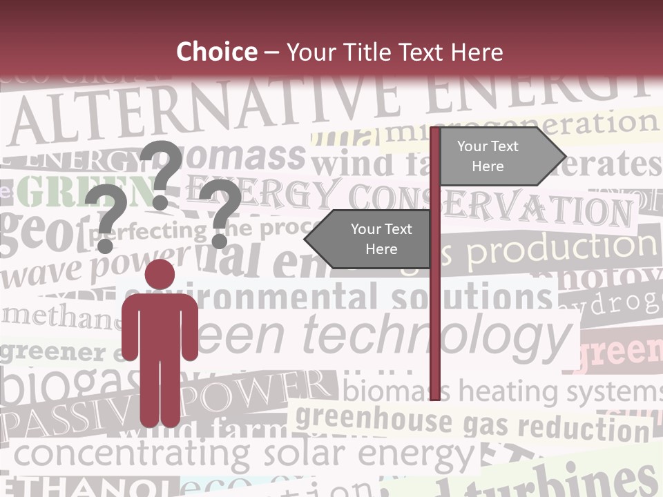 Closeup Old Help PowerPoint Template