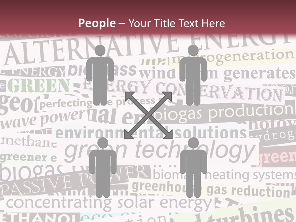 Closeup Old Help PowerPoint Template