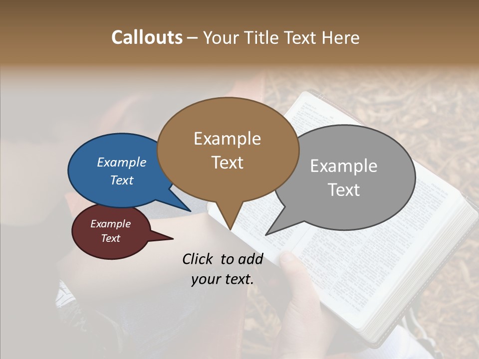 Elderly Old Background PowerPoint Template