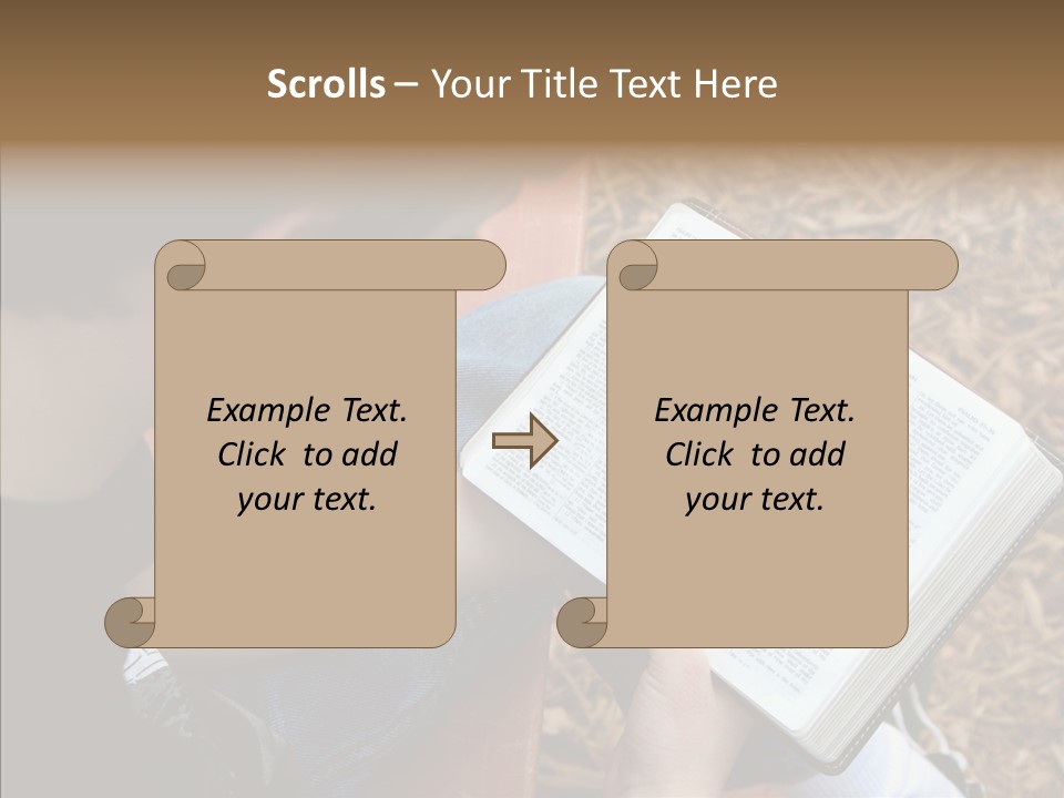 Elderly Old Background PowerPoint Template