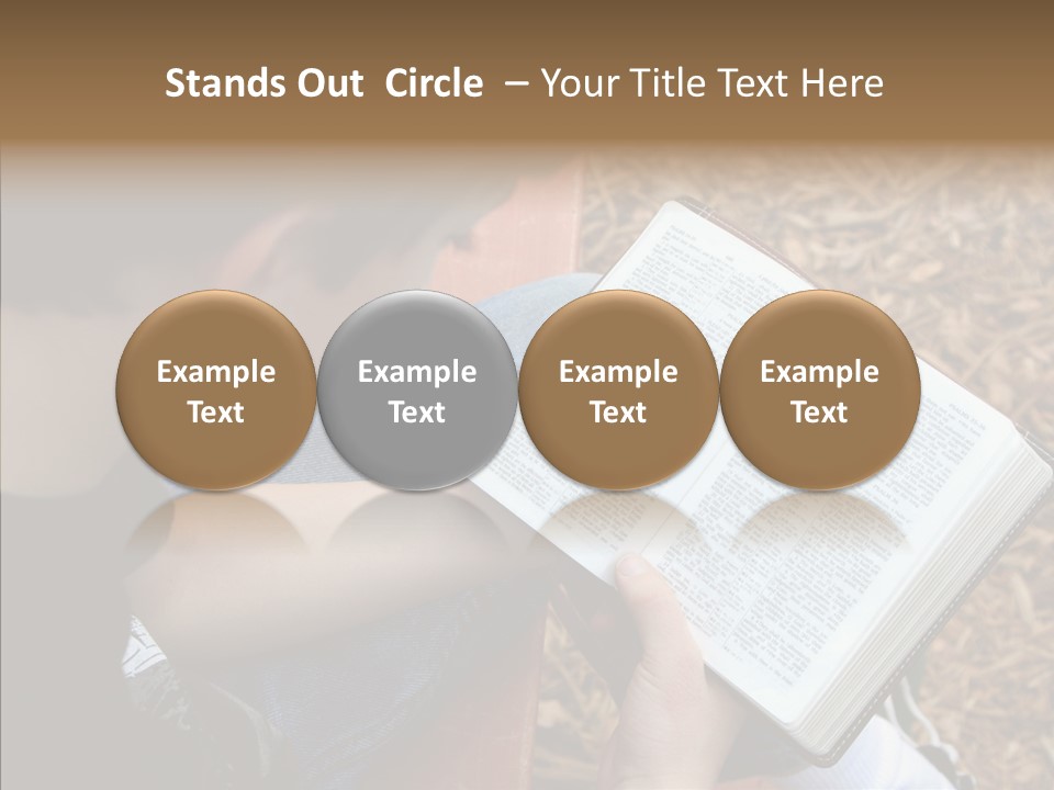 Elderly Old Background PowerPoint Template