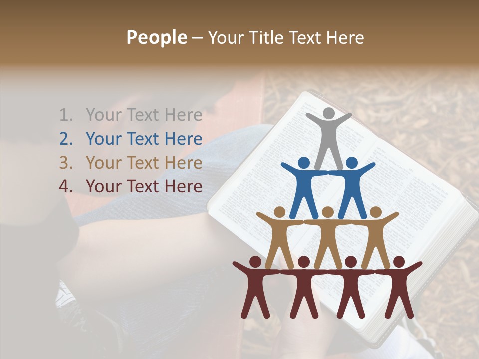 Elderly Old Background PowerPoint Template