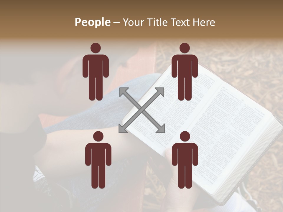 Elderly Old Background PowerPoint Template