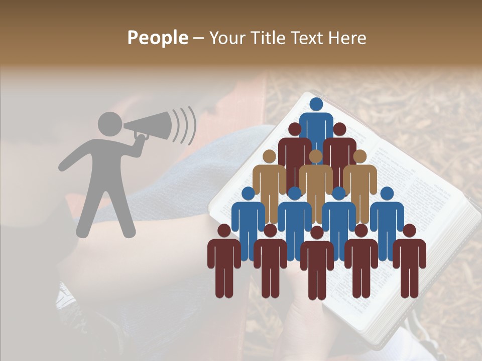 Elderly Old Background PowerPoint Template