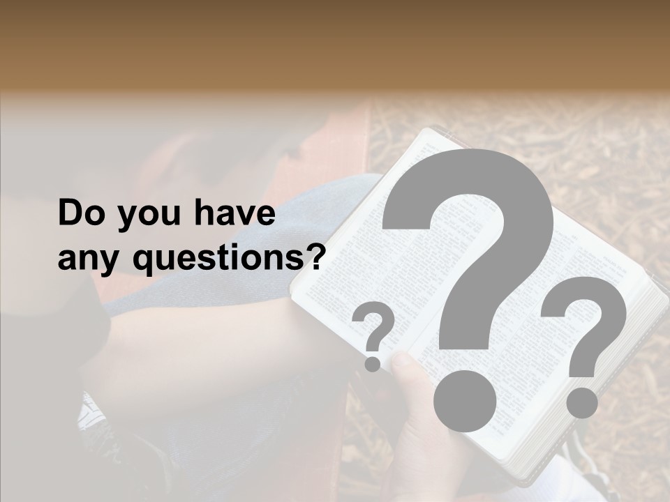 Elderly Old Background PowerPoint Template