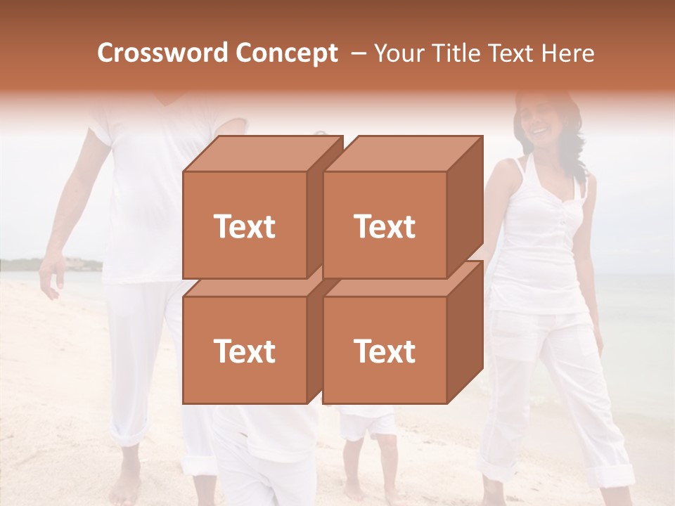 Young Caregiver Finger PowerPoint Template