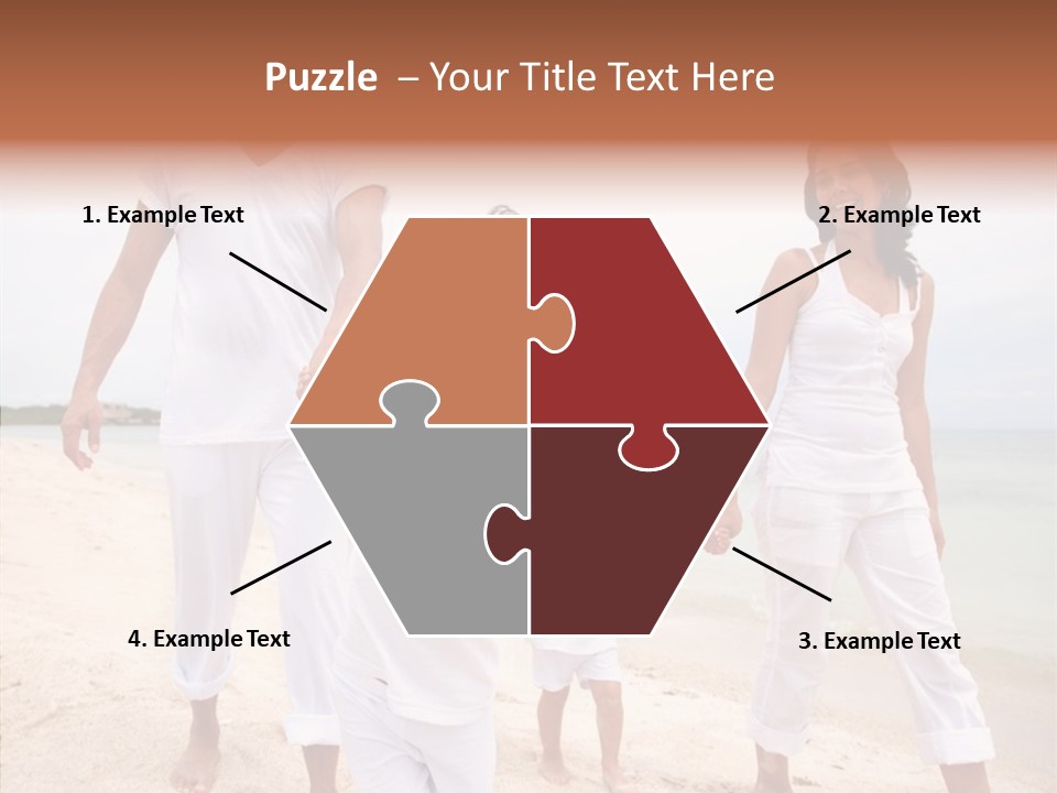 Young Caregiver Finger PowerPoint Template