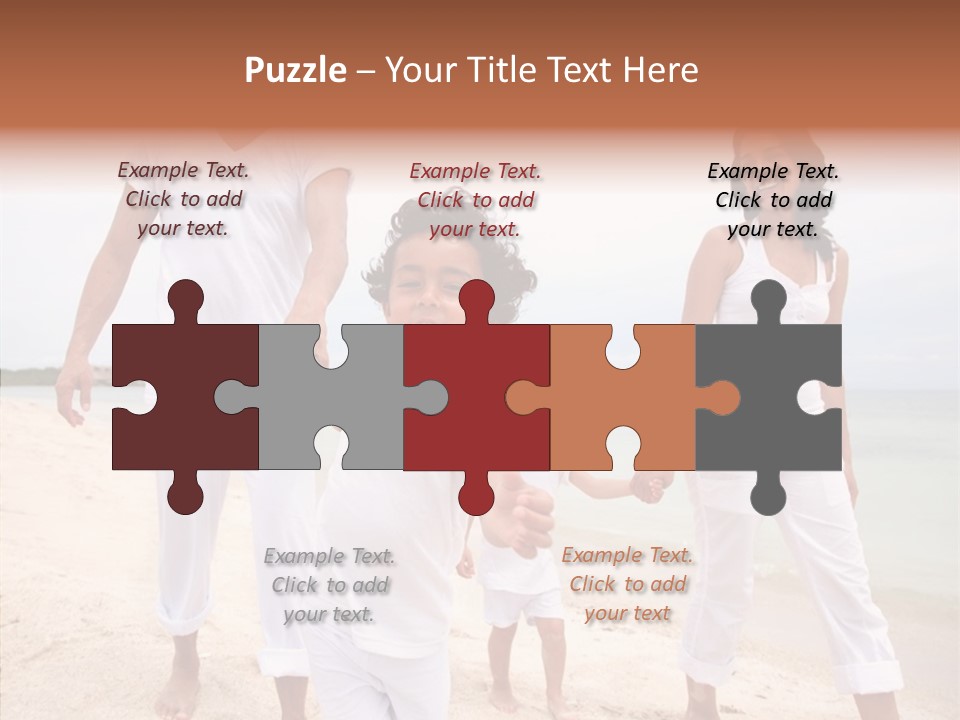 Young Caregiver Finger PowerPoint Template