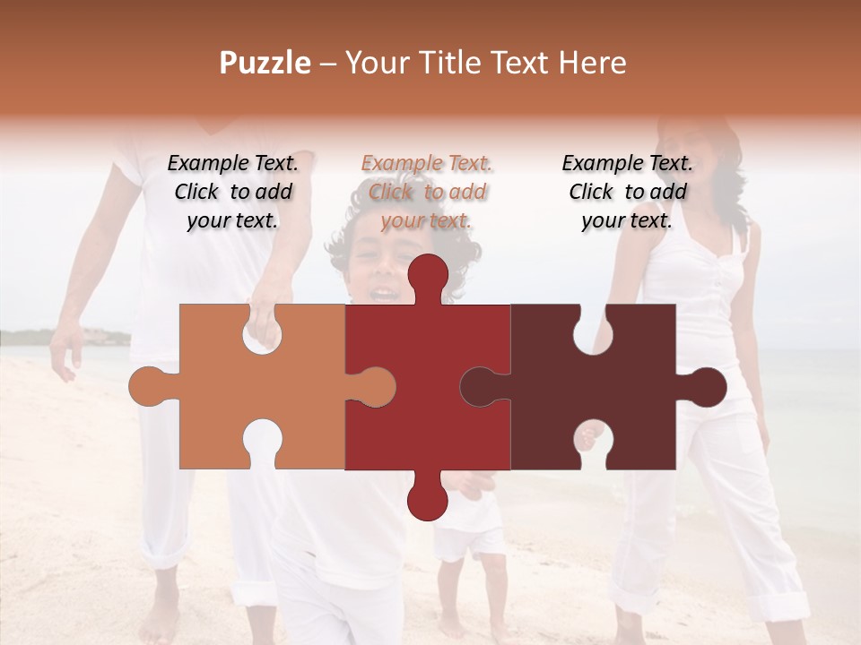 Young Caregiver Finger PowerPoint Template